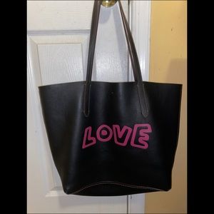 Authentic Coach Love Tote Bag